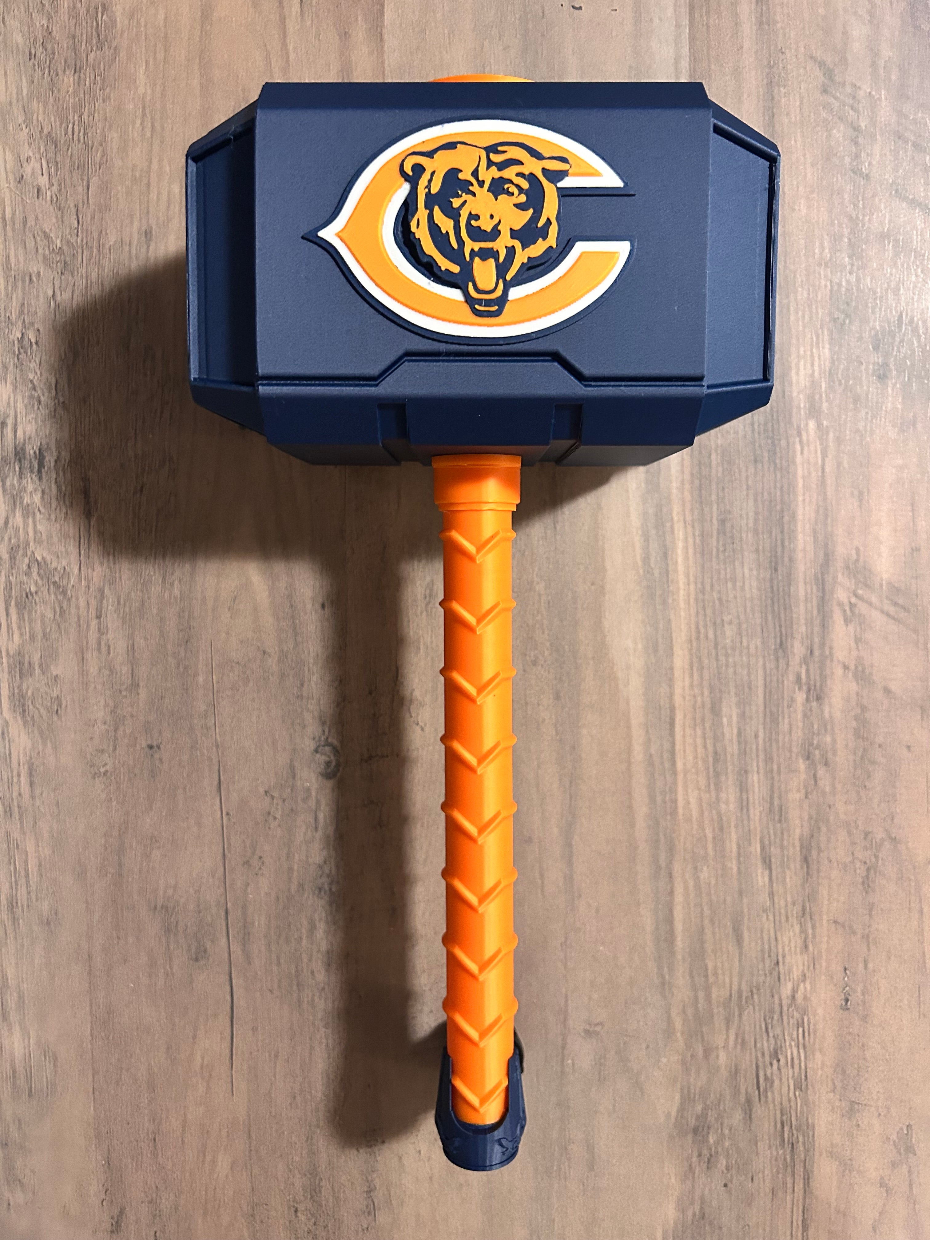 NFL Thor Hammer and Rock Stand  All team designs!