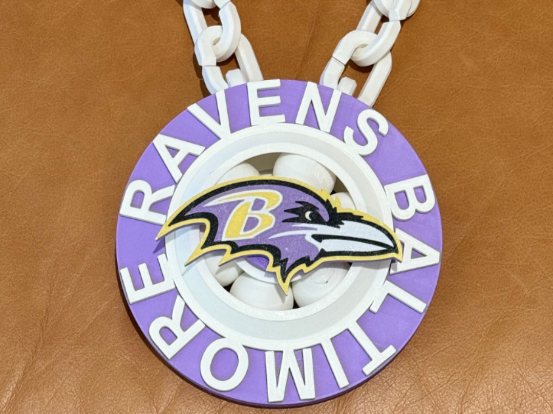 NFL Spinning Hype Fan Chains!  All teams!