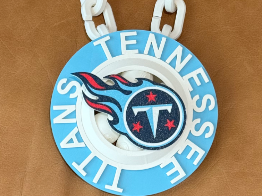 NFL Spinning Hype Fan Chains!  All teams!